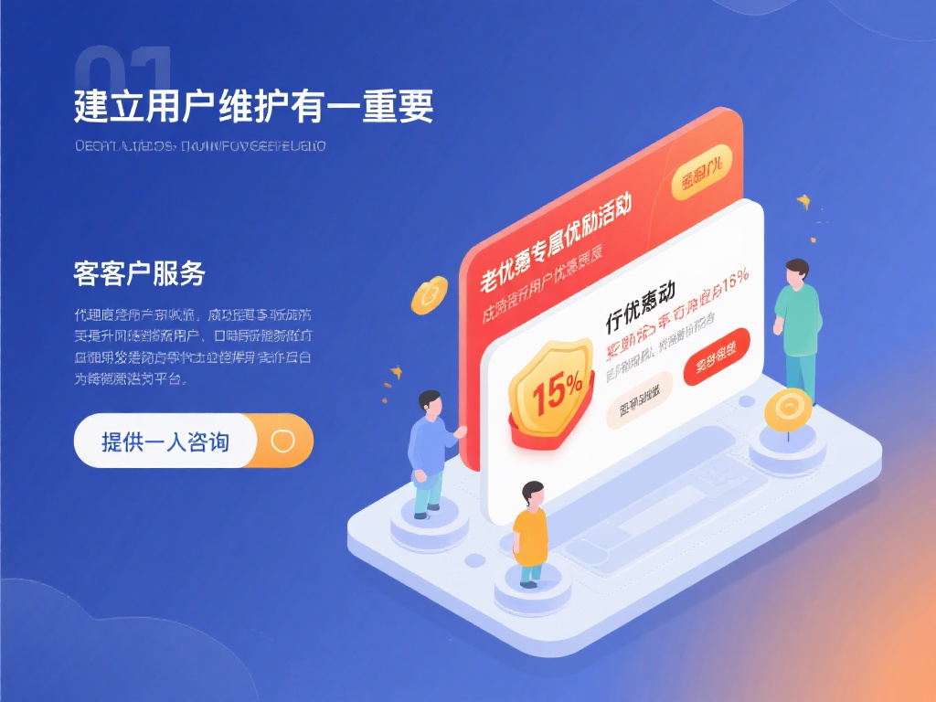 同时，用户维护同样重要。建立一个完善的客户服务体系