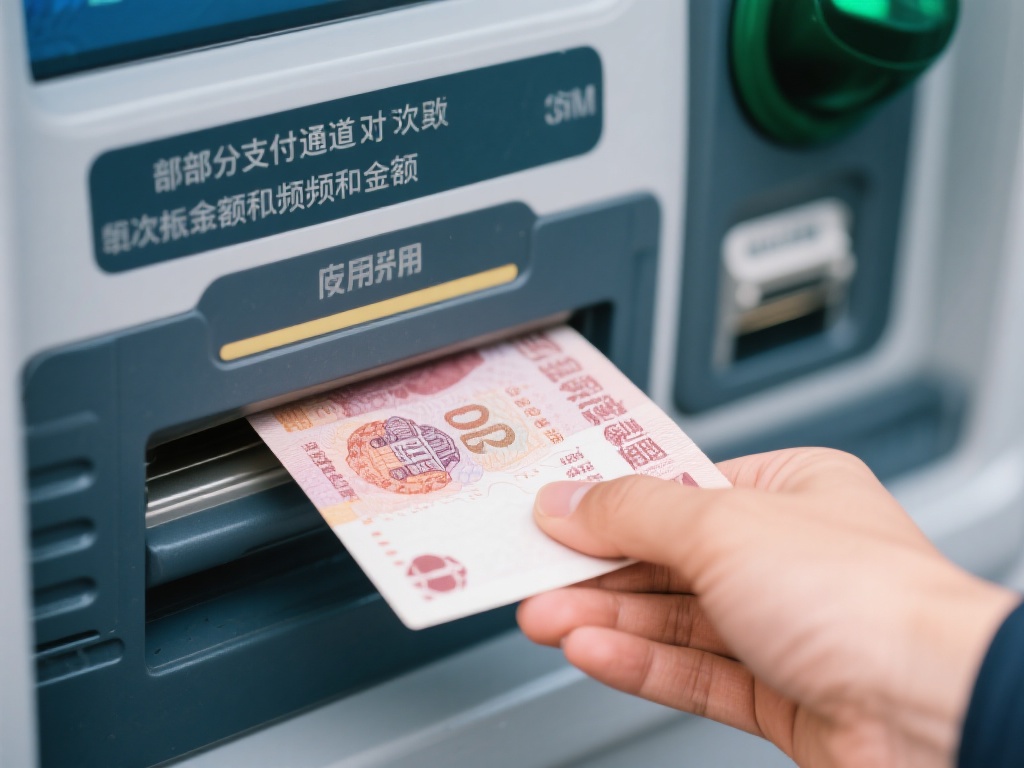 取款频率和金额：部分支付渠道对单次取款金额有最低要